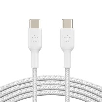 Câble USB Belkin CAB004BT1MWH2PK Blanc 1 m