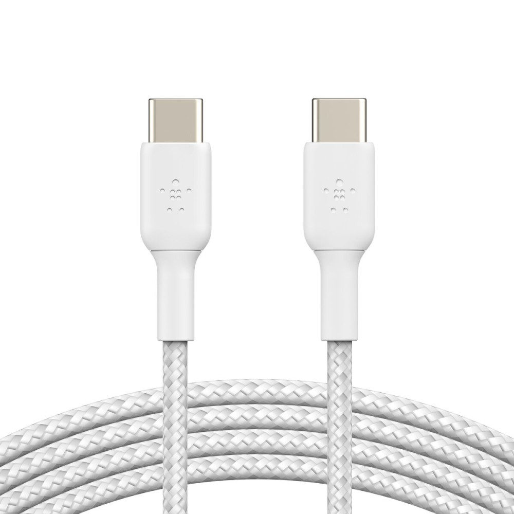 Câble USB Belkin CAB004BT1MWH2PK Blanc 1 m