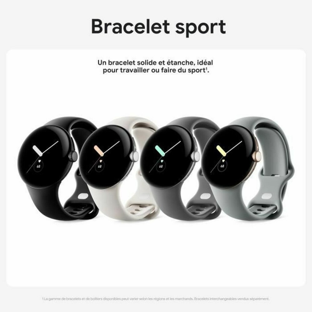 Smartwatch Google 7762997 Schwarz 1,2" 1,6"