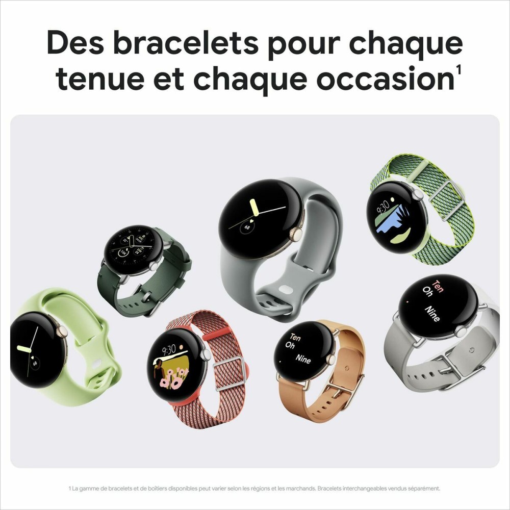 Smartwatch Google 7762997 Schwarz 1,2" 1,6"