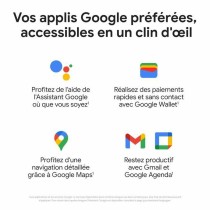 Montre intelligente Google 7762997 Noir 1,2" 1,6"