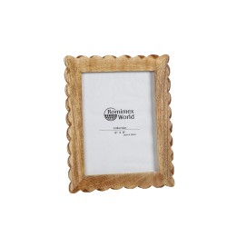 Fotorahmen Romimex Braun Holz 25 x 1 x 20 cm