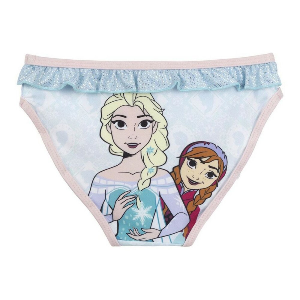 Maillot de Bain Fille Frozen Bleu Bleu clair