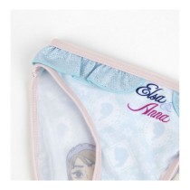 Maillot de Bain Fille Frozen Bleu Bleu clair