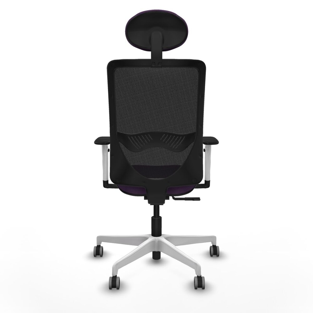 Office Chair with Headrest Zulema Piqueras y Crespo 1B026G1 Purple