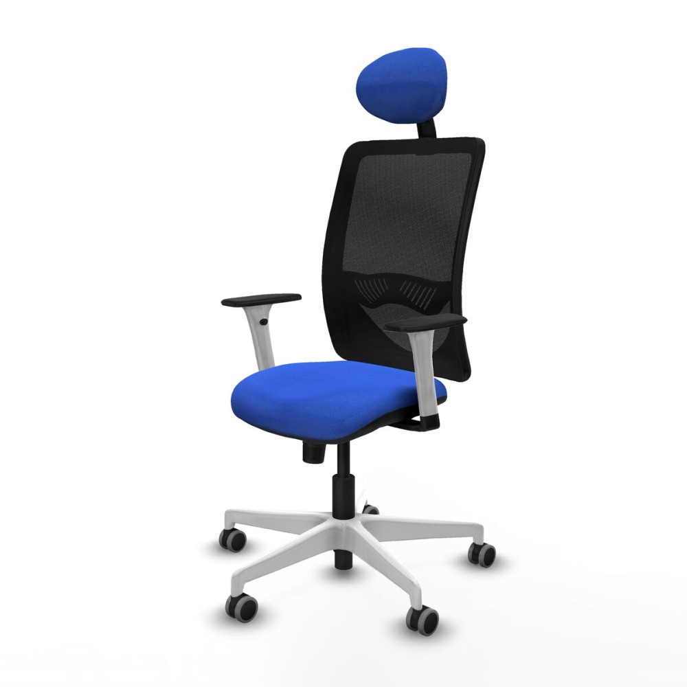 Bürostuhl mit Kopfstütze Zulema Piqueras y Crespo 1B026G1 Blau