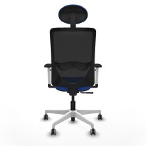 Bürostuhl mit Kopfstütze Zulema Piqueras y Crespo 1B026G1 Blau