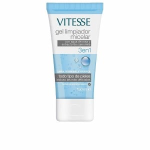 Gesichtsreinigungsgel Vitesse 3 in 1 Kamille Rosenwasser (150 ml)