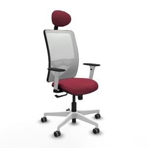 Office Chair with Headrest Zulema Piqueras y Crespo 1B026G1 Maroon