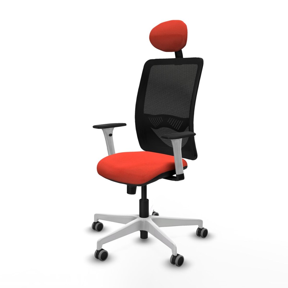 Office Chair with Headrest Zulema Piqueras y Crespo 1B026G1 Dark Orange