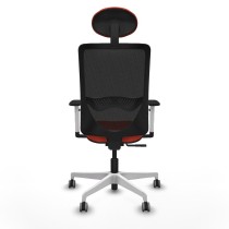 Office Chair with Headrest Zulema Piqueras y Crespo 1B026G1 Dark Orange