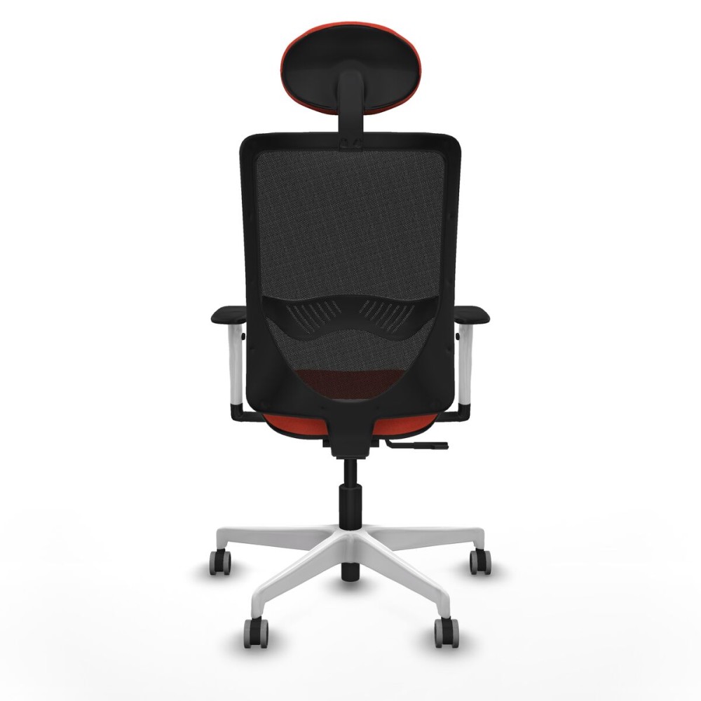Office Chair with Headrest Zulema Piqueras y Crespo 1B026G1 Dark Orange