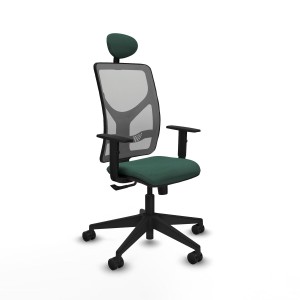 Chaise de Bureau avec Appui-tête Motilla Piqueras y Crespo 1D066N1 Vert