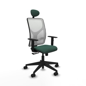 Chaise de Bureau avec Appui-tête Motilla Piqueras y Crespo 1D066N1 Vert
