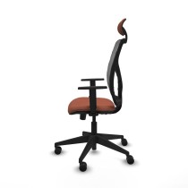 Chaise de Bureau avec Appui-tête Motilla Piqueras y Crespo 1D066N1 Marron Gris