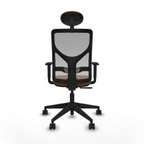 Chaise de Bureau avec Appui-tête Motilla Piqueras y Crespo 1D066N1 Marron Gris