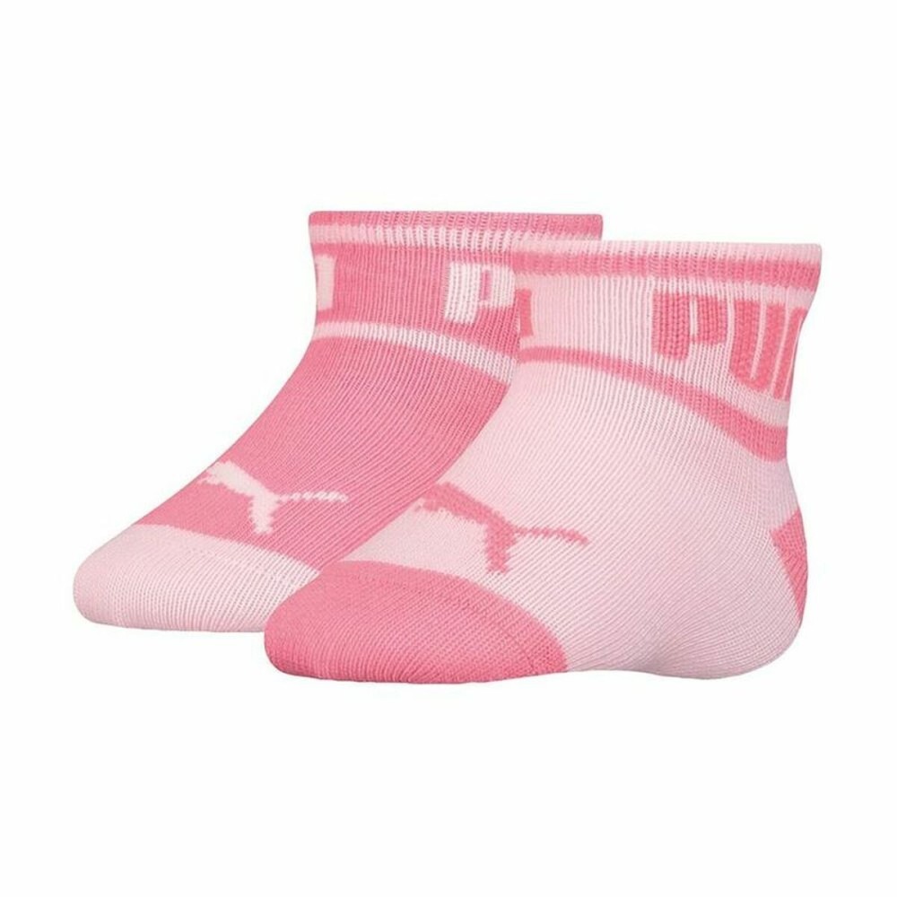 Sportsocken Puma Wording x2 Rosa