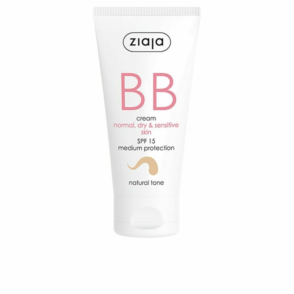 Feuchtigkeitscreme mit Farbe Ziaja Bb Cream natürlich Spf 15 50 ml