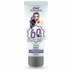 Demi-permanentes Färbemittel Hairgum Sixty's Color Lila (60 ml)