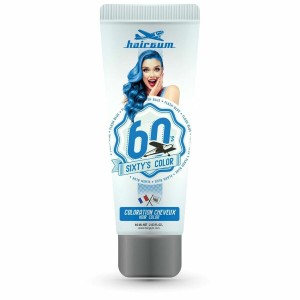 Demi-permanentes Färbemittel Hairgum Sixty's Color flash blue (60 ml)