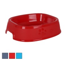 Mangeoire pour chiens Dem Pet 26 x 22 x 5 cm Plastique Carré (24 Unités)