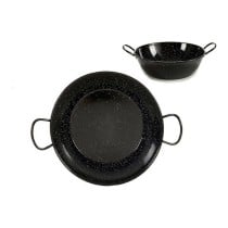 Deep Pan with Handles La Dehesa 0645-LD Black Enamelled Steel