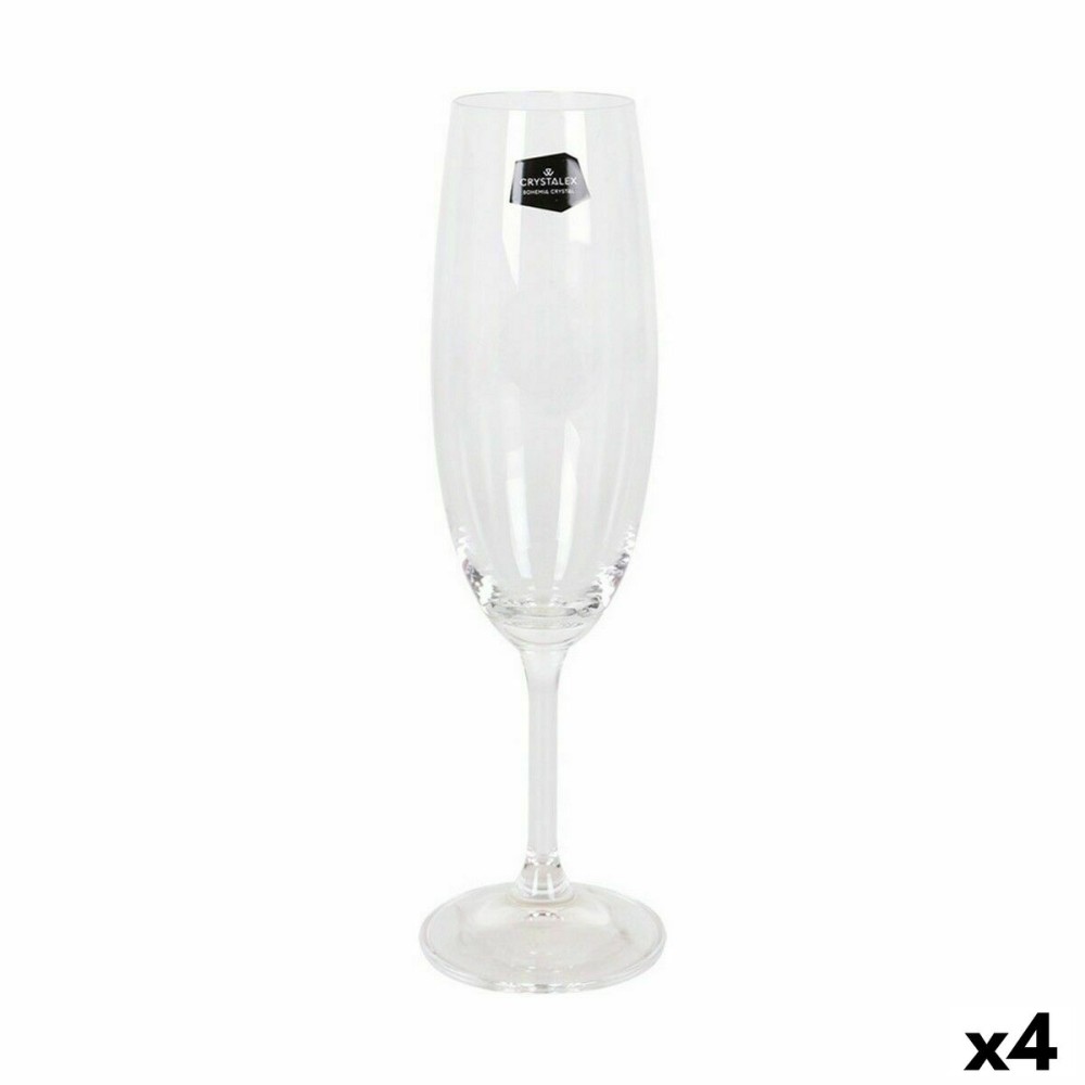 Champagnerglas Crystalex Lara Kristall 220 ml Champagner 6 Stücke (6 Stück) (4 Stück)