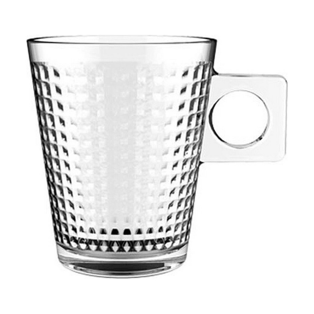 Ensemble de tasses à café Lima panal 80 ml 3 Pièces (24 Unités)