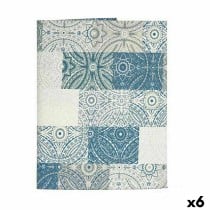 Stain-proof tablecloth Kinvara AZULEJO-A Blue Thin canvas Anti-stain Tile 140 x 180 cm (6 Units)