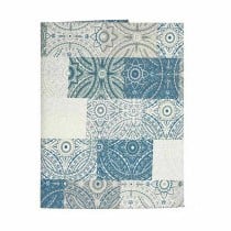 Stain-proof tablecloth Kinvara AZULEJO-A Blue Thin canvas Anti-stain Tile 140 x 180 cm (6 Units)