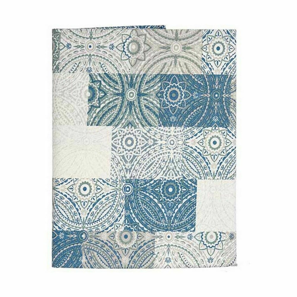 Stain-proof tablecloth Kinvara AZULEJO-A Blue Thin canvas Anti-stain Tile 140 x 180 cm (6 Units)