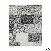 Nappe antitache Kinvara AZULEJO-G Gris toile Antitaches Carrelage 140 x 180 cm (6 Unités)