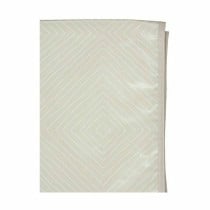 Nappe 10 Jaune Blanc Beige Caoutchouc Losanges 140 x 140 cm (12 Unités)