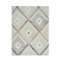 Stain-proof tablecloth Kinvara ROMBOS-B Beige Thin canvas Anti-stain Rhombus 140 x 180 cm (6 Units)