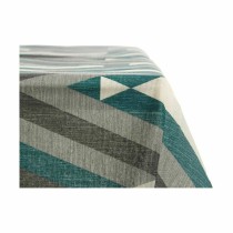 Nappe antitache Kinvara ZIGI-21469-VERDE Vert Gris toile Antitaches Rayures 140 x 180 cm (10 Unités)