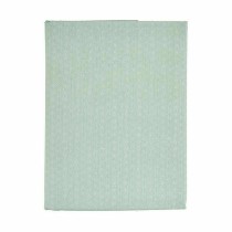 Stain-proof tablecloth Kinvara ESTRELLA-M Green Mint Light Green Thin canvas Anti-stain Star 140 x 180 cm (6 Units)