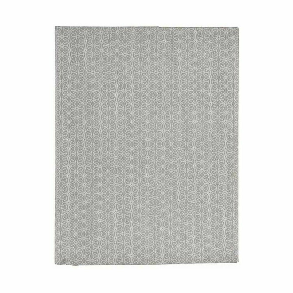 Stain-proof tablecloth Kinvara ESTRELLA-G Grey Thin canvas Anti-stain Star 140 x 180 cm (6 Units)