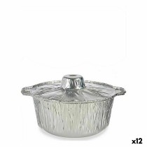 Töpfe und Pfannen Kinvara 66105 Silberfarben Silber Einwegartikel mit Deckel Topf