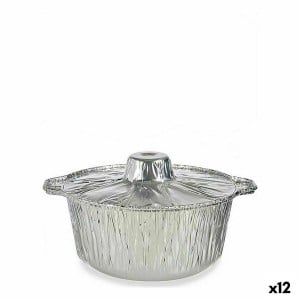 Casseroles Kinvara 66105 Argenté Argent Jetable Avec couvercle Casserole
