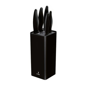 Set of Kitchen Knives and Stand Smile