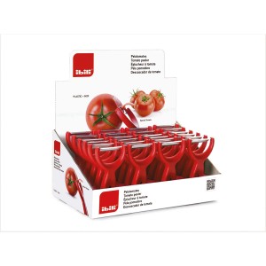 Obst- und Gemüseschäler Ibili 15 cm Rot Edelstahl