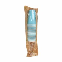 Set de Verres Algon Produits à usage unique Carton Bleu 20 Pièces 220 ml (20 Unités)