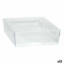 Boîte Multiusage Modulaire Transparent 22,5 x 15,5 x 5,3 cm (12 Unités)