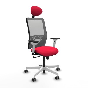 Bürostuhl mit Kopfstütze Zulema Piqueras y Crespo 1B026G1 Rot