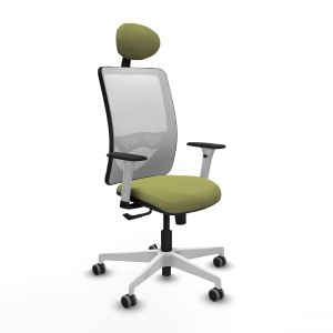 Office Chair with Headrest Zulema Piqueras y Crespo 1B026G1 Green