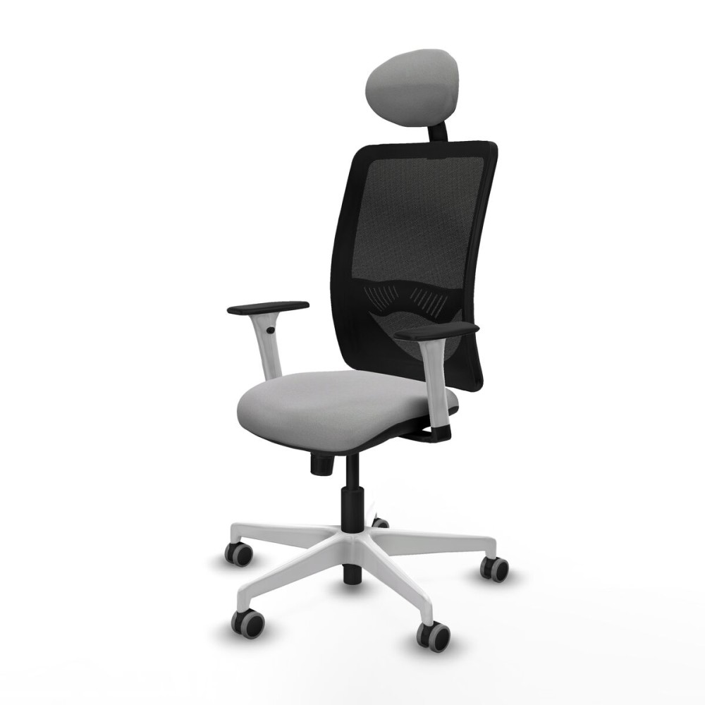 Chaise de Bureau avec Appui-tête Zulema Piqueras y Crespo 1B026G1 Gris clair