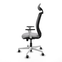 Chaise de Bureau avec Appui-tête Zulema Piqueras y Crespo 1B026G1 Gris clair