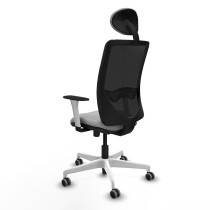 Chaise de Bureau avec Appui-tête Zulema Piqueras y Crespo 1B026G1 Gris clair