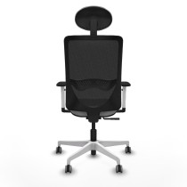 Chaise de Bureau avec Appui-tête Zulema Piqueras y Crespo 1B026G1 Gris clair