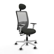 Office Chair with Headrest Zulema Piqueras y Crespo 1B026G1 Black